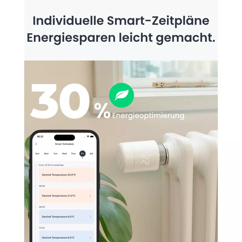 SwitchBot Termostatiskā galviņa