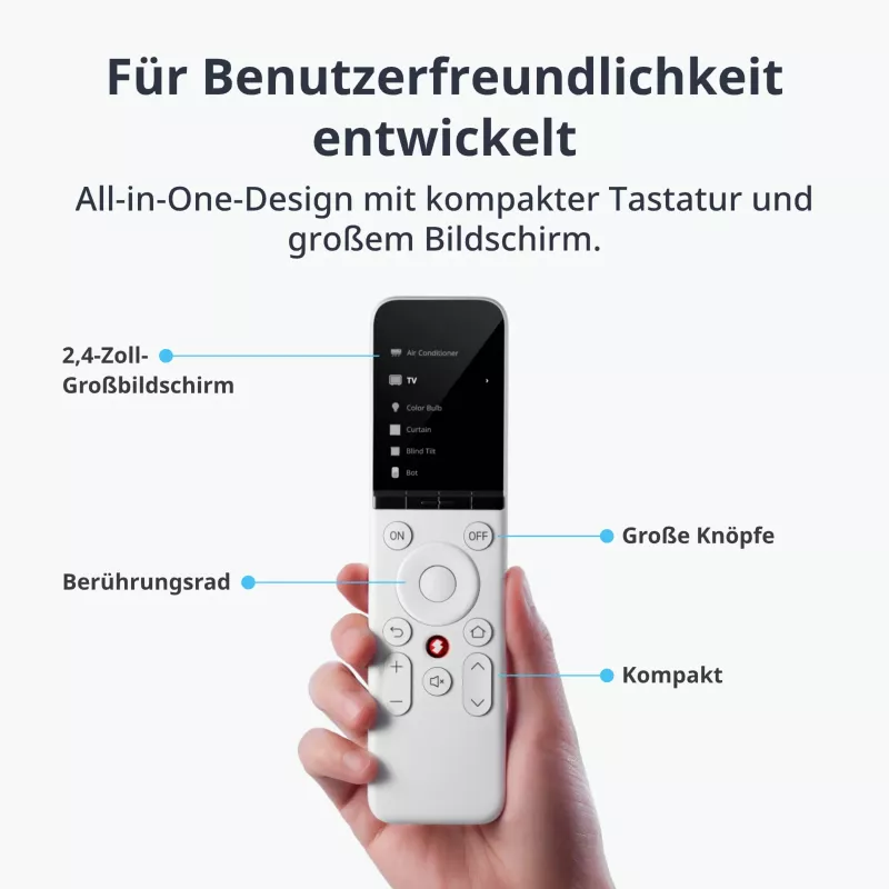 Switchbot Universal Remote - Visu vienā viedā tālvadības pults