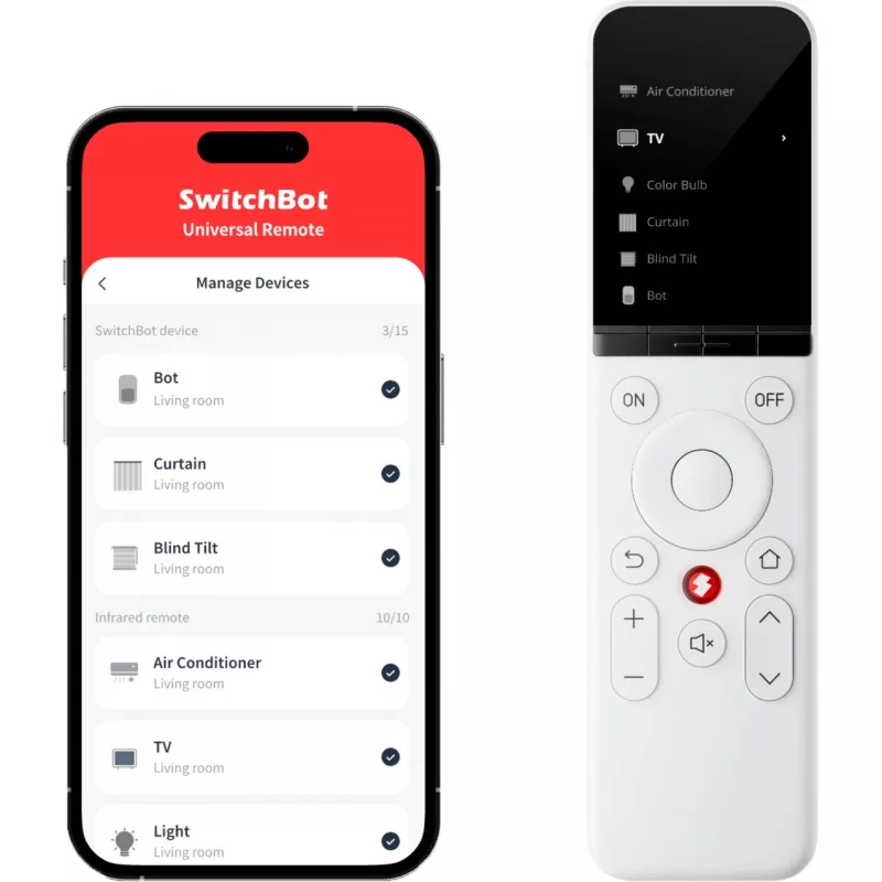 Switchbot Universal Remote - Visu vienā viedā tālvadības pults