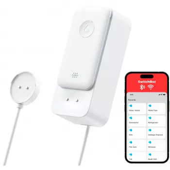 SwitchBot Wi-Fi Ūdens Noplūdes Detektors ar Sensora Kabeli