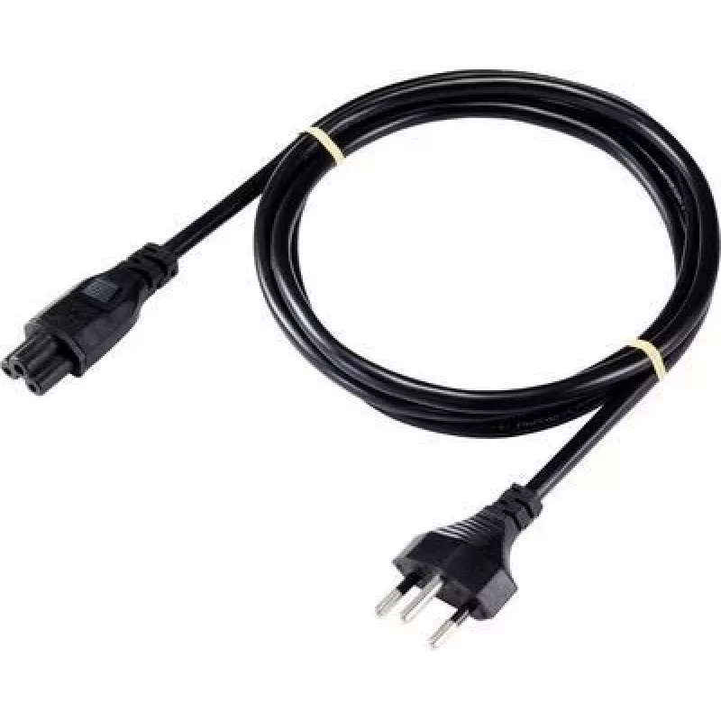 SYGONIX SY-5042688 Aukstās iekārtas barošanas kabelis, Schuko uz IEC C13, 1,8 m, melns