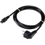 SYGONIX SY-5178374 Portatīvā datora barošanas kabelis melns 5 m (SY-5178374)