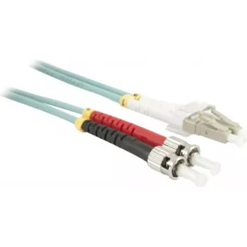 SYNERGY21 2m OM3 LC-ST Dupleksais Daudzmodu Šķiedras Patch Kabelis, 50/125µm, LSZH, Zils S216286