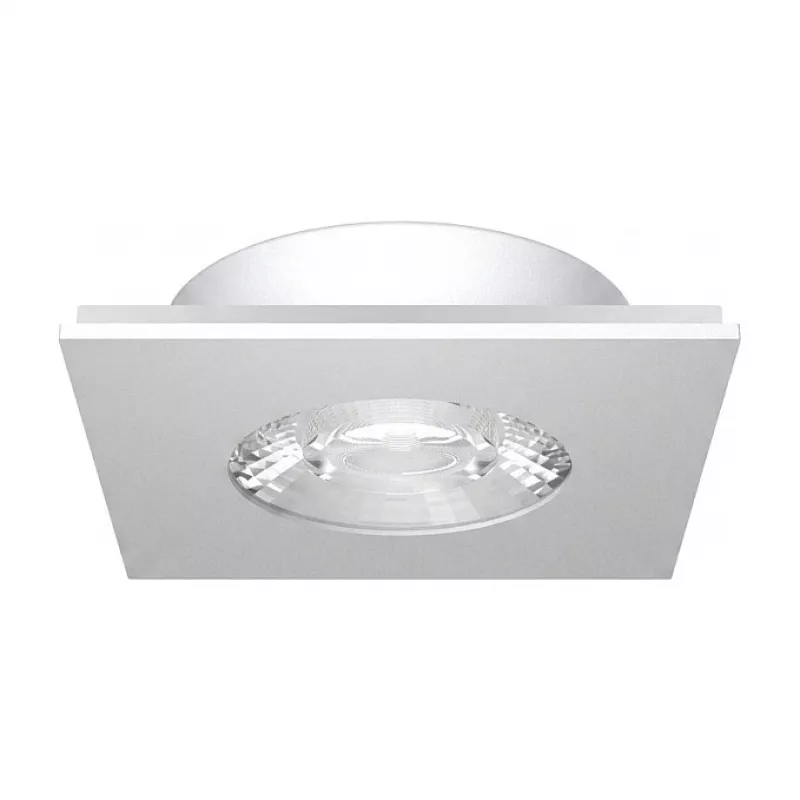SYNERGY21 Helios LED Iegremdējamie Griestu Prožektori Balti Kvadrātveida Silta Balta 5W 350lm 3000K