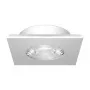SYNERGY21 Helios LED Iegremdējamie Griestu Prožektori Balti Kvadrātveida Silta Balta 5W 350lm 3000K