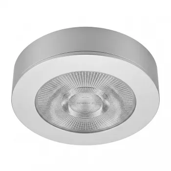 SYNERGY21 LED Griestu Iebūvējamais Prožektors Helios Sudrabs Apaļš Virsmas Montāžas Rāmis (S21-LED-ME009)