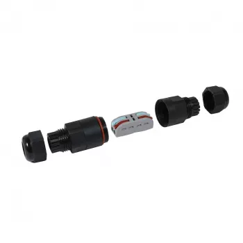 Synergy21 Outdoor Cable Connector IP68 1:1 with 2-Pole Terminal
