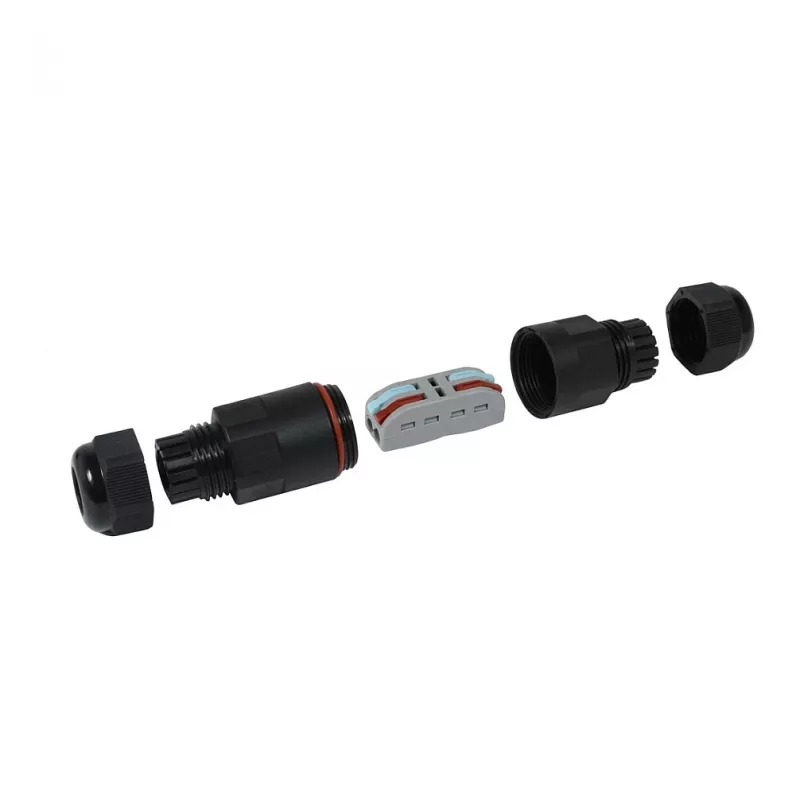Synergy21 Outdoor Cable Connector IP68 1:1 with 2-Pole Terminal