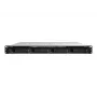 Synology RS826+ 1U plaukta 4 nodalījumu NAS, AMD Ryzen V1500B, 4GB DDR4 ECC, 4x 1GbE, bez diskiem