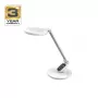Galda lampa Elegant LED BL1235 balta – regulējama ar pieskārienu, elastīgs kakls, USB uzlādes ports