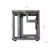 TACENS MARS MC-CUBE Micro-ATX korpuss, melns, rūdīts stikls, ARGB, USB-C