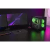 TACENS MARS MC-VIEW3 Micro-ATX korpuss ar 3x ARGB ventilatoriem, USB-C, rūdītu stiklu