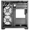 TACENS MARS MC-VIEW3 Micro-ATX korpuss ar 3x ARGB ventilatoriem, USB-C, rūdītu stiklu