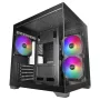 TACENS MARS MC-VIEW3 Micro-ATX korpuss ar 3x ARGB ventilatoriem, USB-C, rūdītu stiklu