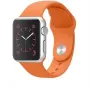 Taktiskā Apple silikona siksniņa Apple Watch 44mm / 42mm oranža