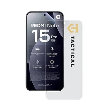 Tactical Glass Shield 2.5D rūdīta stikla ekrāna aizsargs Xiaomi Redmi Note 15 Pro caurspīdīgs