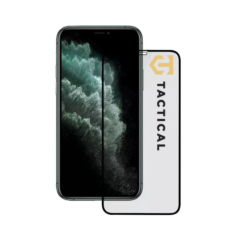 Tactical Glass Shield 5D Apple iPhone 11 Pro Max / XS Max Melns