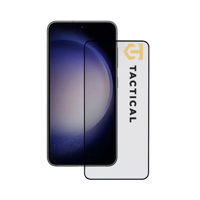 Tactical Glass Shield 5D Samsung Galaxy S23 Melns
