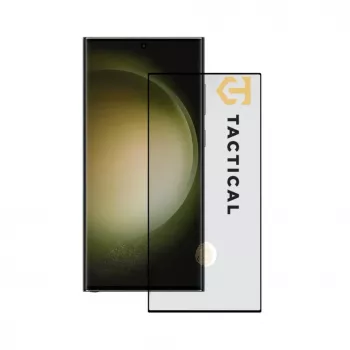 Tactical Glass Shield 5D Samsung Galaxy S23 Ultra Melns