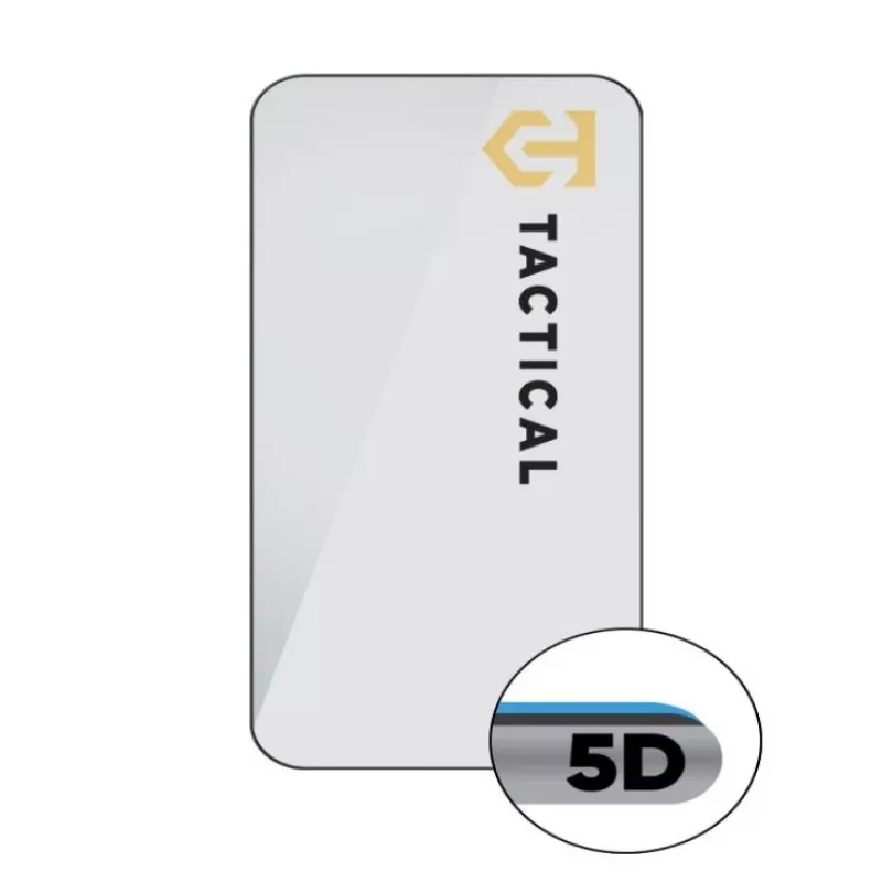 Tactical Glass Shield 5D ekrāna aizsargs Xiaomi 17 Ultra - Melns