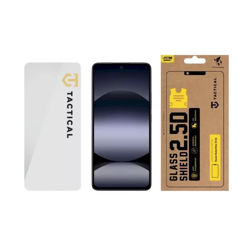 Tactical Glass Shield Privacy Stealth 5D ekrāna aizsargs Xiaomi 13T Pro - Melns, 9H rūdīts stikls, pretizlūkošanas filtrs, pilna malas pārklājums, bez burbuļiem uzstādāms