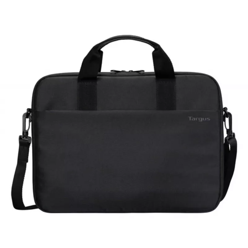 Targus Intellect Slim Briefcase ar plecu siksnu 15-16 collu klēpjdatoriem, melna