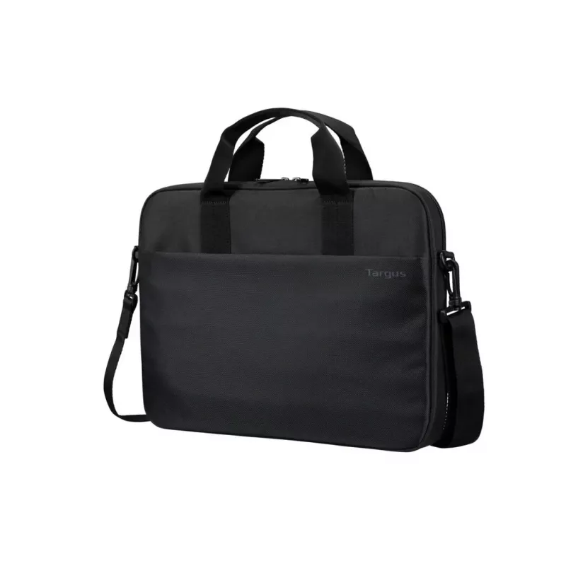 Targus Intellect Slim Briefcase ar plecu siksnu 15-16 collu klēpjdatoriem, melna