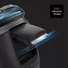Taurus 3 Side Shave IPX7 rotācijas skuveklis ar trimmeri melns/zils