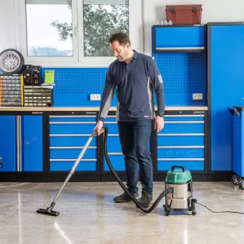 Taurus Hidrodry 1200 rūpnieciskais mitrais un sausais putekļsūcējs 1200W 12L Nerūsējošais tērauds