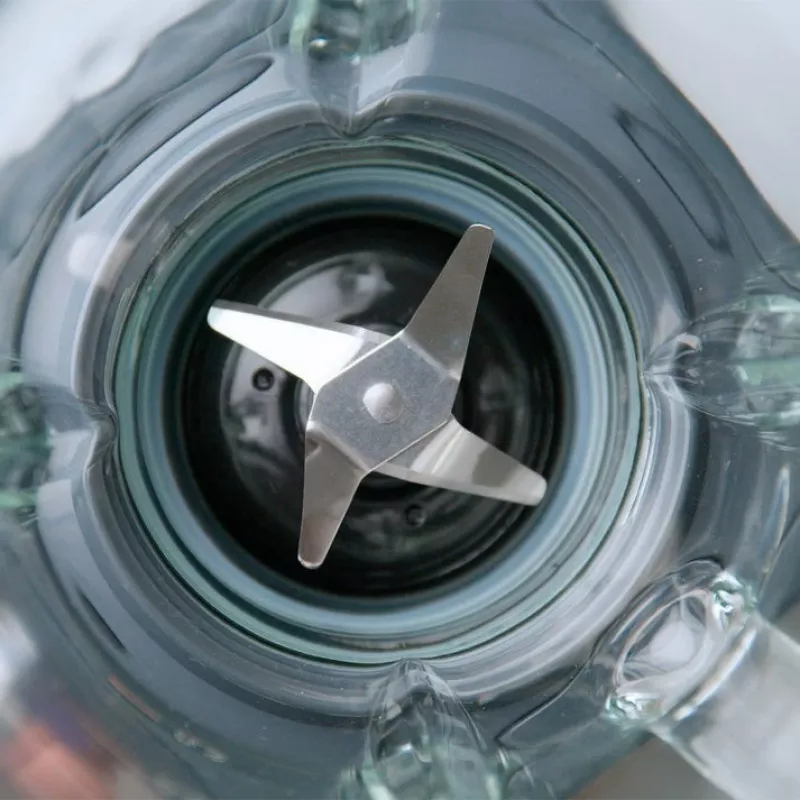 Taurus OPTIMA GO 1500 Blenderis ar krūzi, 1,5L stikla krūze, 1500W, 6 nerūsējošā tērauda asmeņi, mainīgs ātrums, Pulse, ledus drupināšana, melns/sudrabs