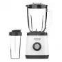 Taurus OPTIMA GO 1500 Blenderis ar krūzi, 1,5L stikla krūze, 1500W, 6 nerūsējošā tērauda asmeņi, mainīgs ātrums, Pulse, ledus drupināšana, melns/sudrabs
