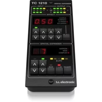 TC Electronic TC1210-DT digitālais Chorus/Flanger galda kontrolleris ar spraudni