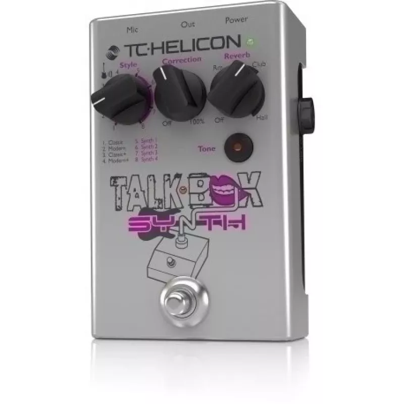 TC Helicon Talkbox Synth vokālo efektu pedālis