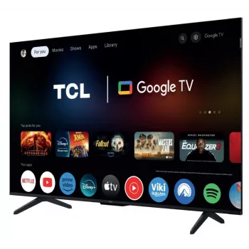 TCL 50P71K 50 collu 4K Ultra HD Smart LED televizors ar Android TV, HDR10, HLG, Dolby Audio, Wi-Fi, Bluetooth 5.0, Google Assistant, alumīnija dizainu