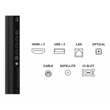 TCL C69KS 65C69KS 65 inch 4K Ultra HD QLED Smart TV ar Google TV, Dolby Vision, HDR10+, Game Master, metāla bezrāmja dizains