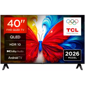 TCL S5L sērijas 40S5L 40 collu Full HD viedtelevizors Wi-Fi melns