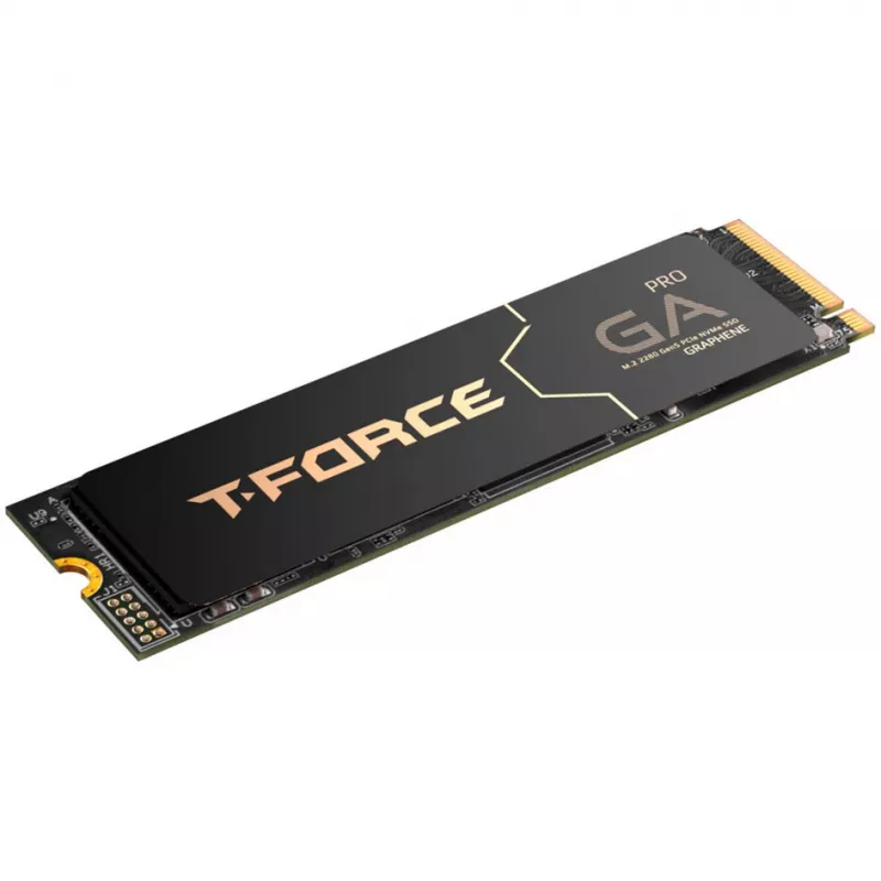 TEAM GROUP T-Force GA PRO 1 TB (Melns, PCIe 5.0 x4 | M.2 2280 | Grafēna dzesētājs)