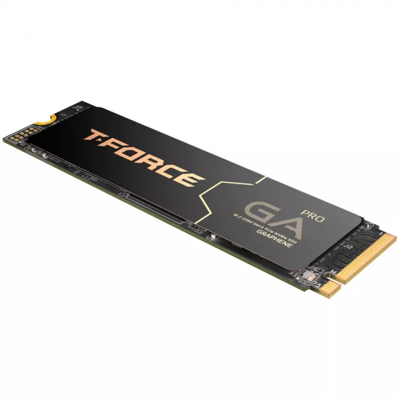 TEAM GROUP T-Force GA PRO 1 TB (Melns, PCIe 5.0 x4 | M.2 2280 | Grafēna dzesētājs)