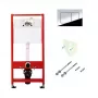 Tece Frame 9400412 ar pogu komplektu un blīvi piekaramajam WC