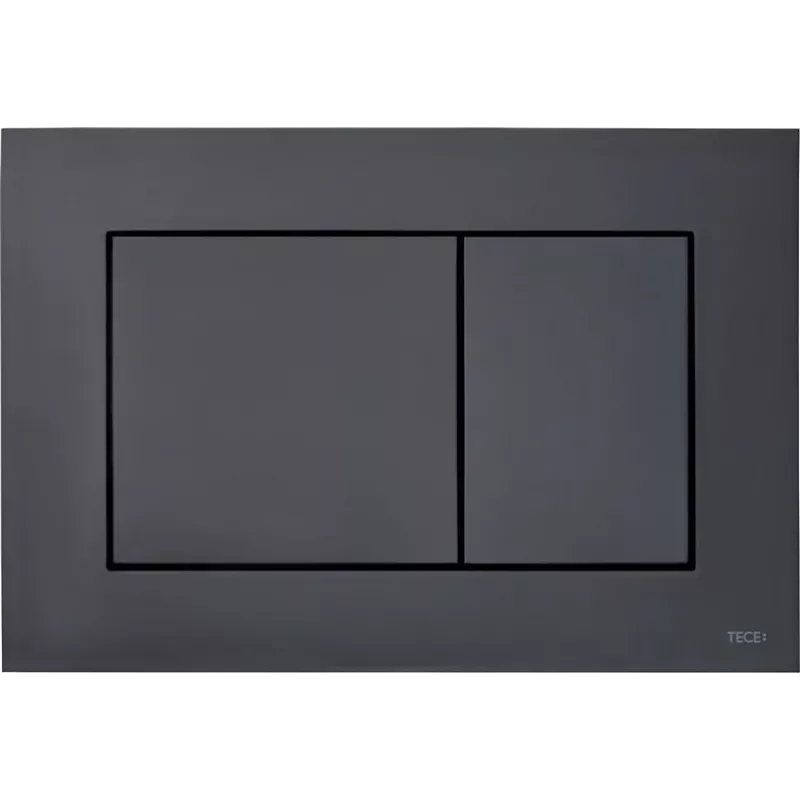 TECENOW Toilet Push Plate Matte Black