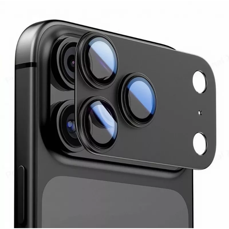 Tech-Protect CamFull Fit Camera Lens Protector for Apple iPhone 15 Pro Max - Black