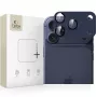 Tech-Protect CamFull Fit Camera Lens Protector for Apple iPhone 15 Pro / Pro Max - Deep Blue