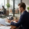 Tech-Protect FlexAir maciņš Lenovo Idea Tab / K11 Gen. 2 11.0 TB-336 - caurspīdīgs