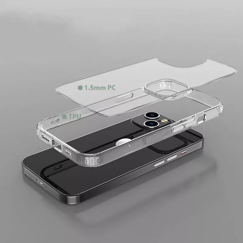 Tech-Protect FlexAir Hybrid iPhone 11 Maciņš - Caurspīdīgs