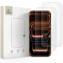 Tech-Protect Glass Fit+ 2-Pack rūdīta stikla ekrāna aizsargs iPhone 16 Pro / 17 / 17 Pro - caurspīdīgs
