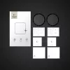 Tech-Protect Glass Flex+ hibrīda stikla ekrāna aizsargs Garmin Venu 3 (2 iepakojums, melna apmale)
