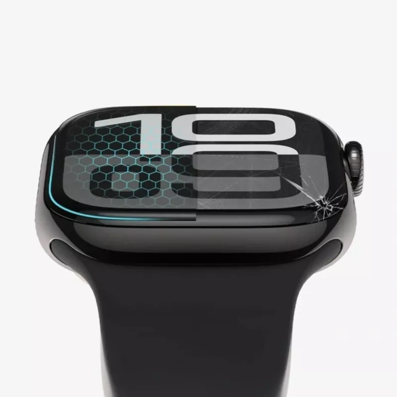 Tech-Protect Glass Flex+ hibrīda stikla ekrāna aizsargs Garmin Venu 3 (2 iepakojums, melna apmale)