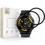 Tech-Protect Glass Flex+ hibrīda stikla ekrāna aizsargs Garmin Venu 3 (2 iepakojums, melna apmale)
