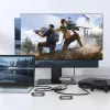 Tech-Protect HB07 USB-C Hub Adapter 2-in-1 HDMI 4K 60Hz - Pelēks