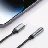Tech-Protect Lightning (Vīrietis) uz 3.5mm Mini Jack (Sieviete) Adapteris - Balts